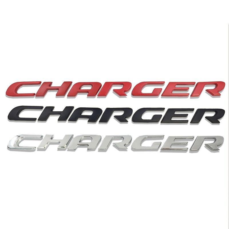 For Dodge Charger SRT R/T Hellcat 3D Metal Car Sticker Emblem Badge ...