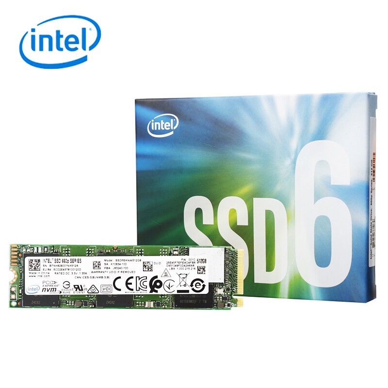 NEW For Intel Solid State Drive (SSD), 660P Series, 1 TB 512GB PCI