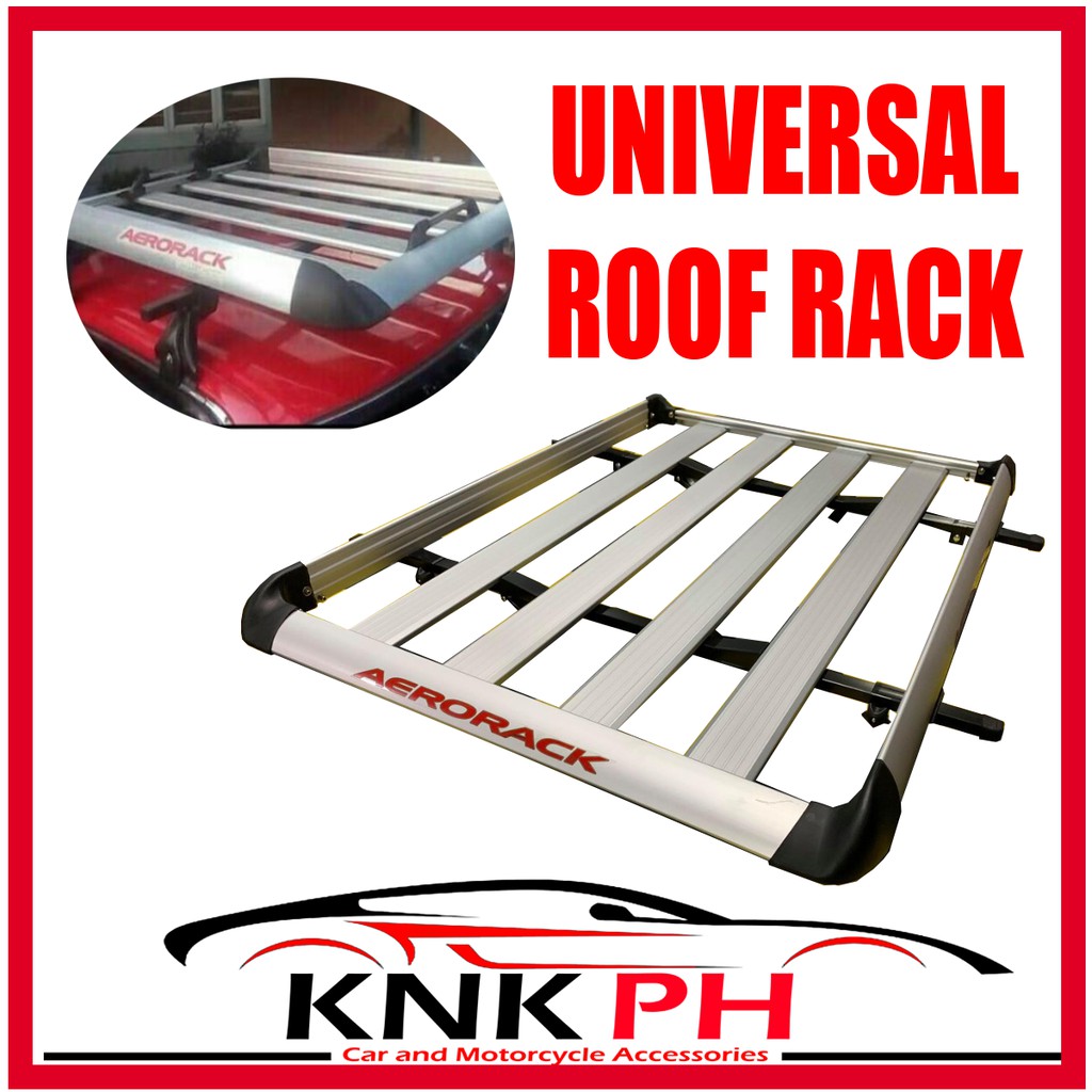 Universal Roof Rack Carrier Aerorack For Cars With Existing Roofrail ...