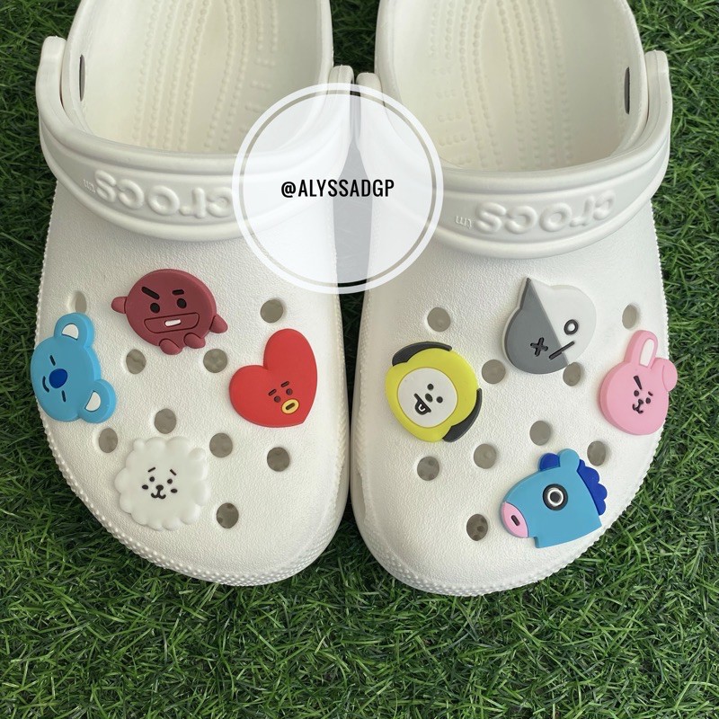 Bts jibbitz sales for crocs