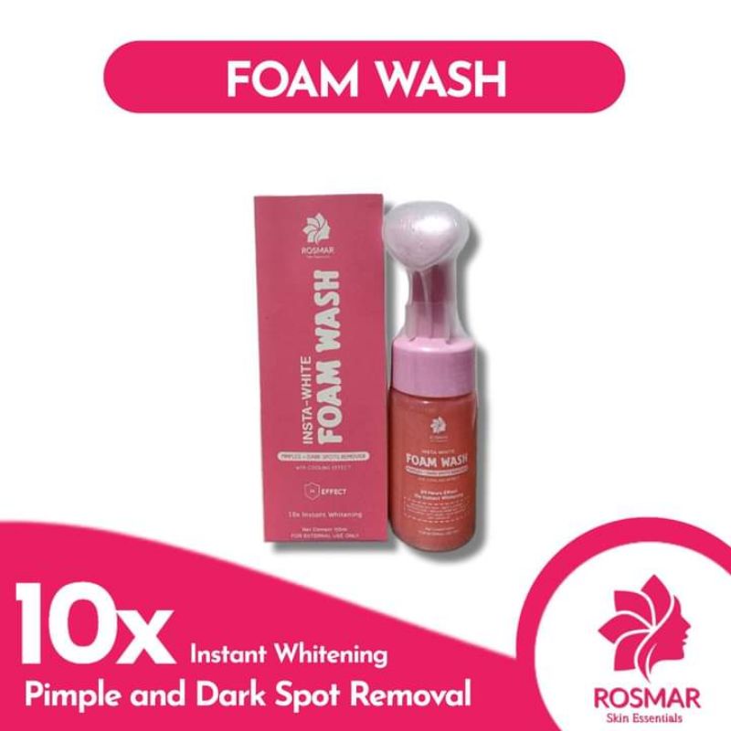 Rosmar foam wash 100 ml Shopee Philippines