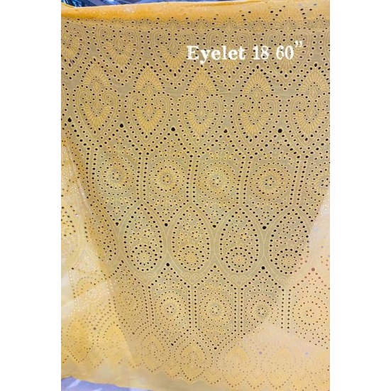 Eyelet 18 colored 60
