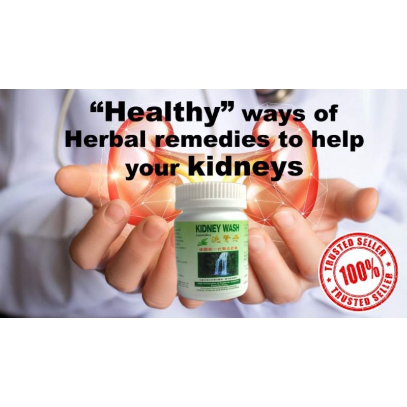 authentic kidneys wash 60 capsule for your kidney"s health Shopee