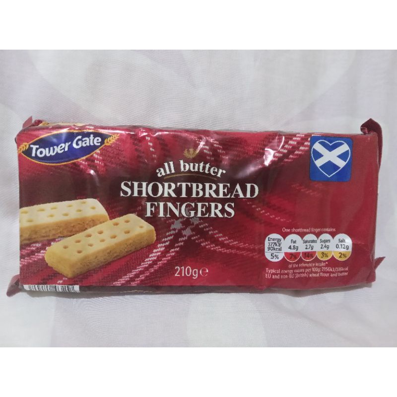 Tower Gate All Butter Shortbread Fingers (210g) Shopee Philippines