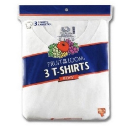 3 pieces - Pack of HANES / FRUIT OF THE LOOM / CHAMPION / SUPREME ...