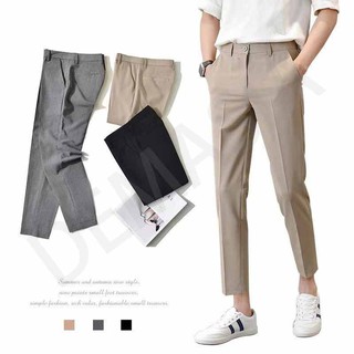 Huilishi Korean Wide Leg Pants for Men 3 Colors Slacks Trouser