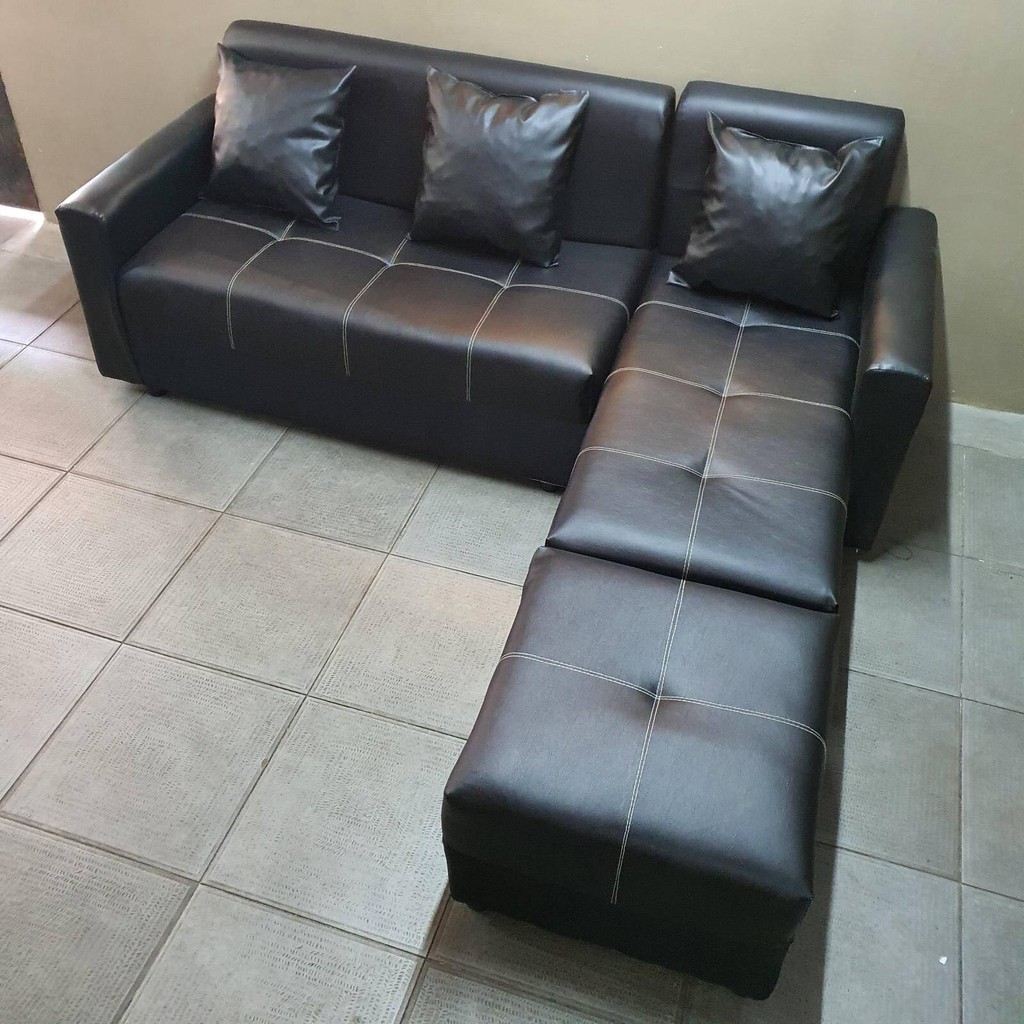 Sofa l shop shape shopee