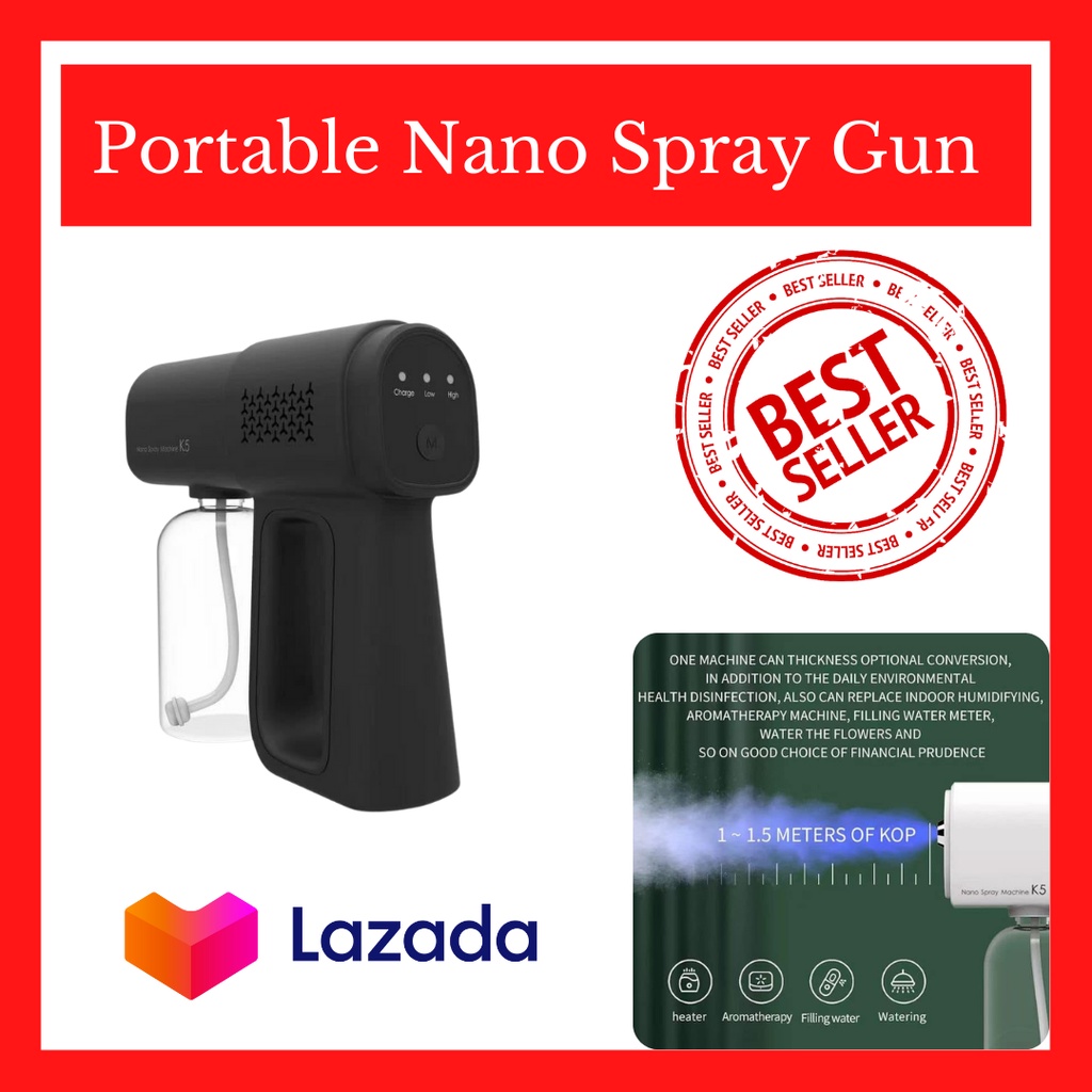 High Quality K5 Nano Spray Gun; disinfectant; Anti- virus; anti ...