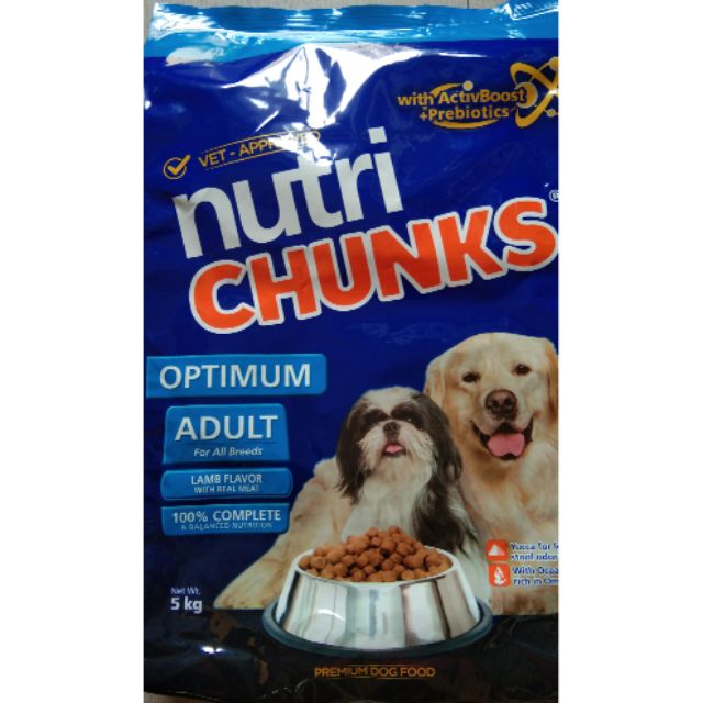 Nutri Chunks Optimum Adult 5kg Shopee Philippines 2581