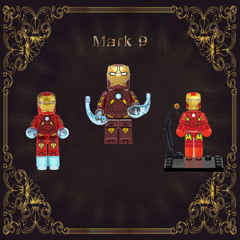 Lego iron man mark 9 sale