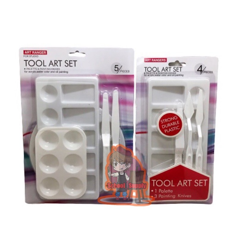 Art Ranger Tool Art Set ( Palette and painting Knives ) | Shopee ...