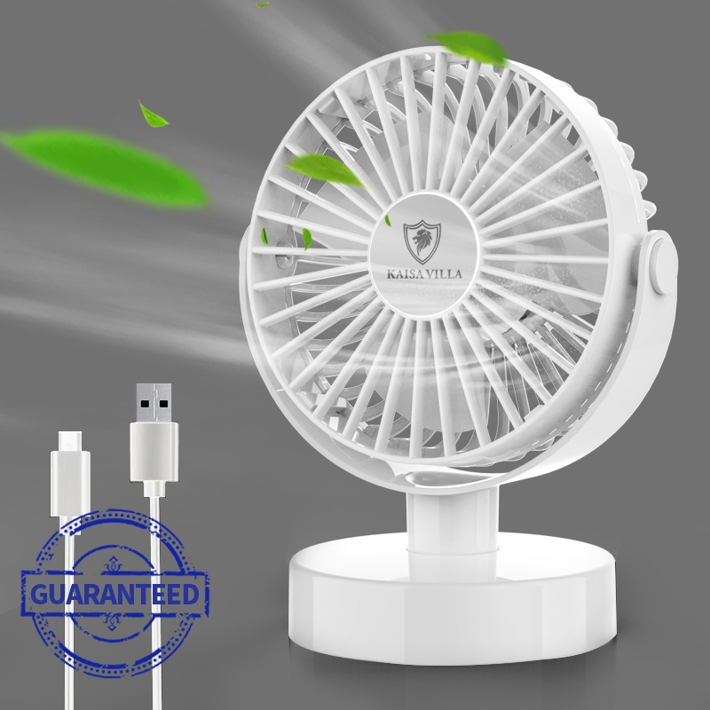Kaisa Villa desk electric fan portable mini fan USB charging Personal