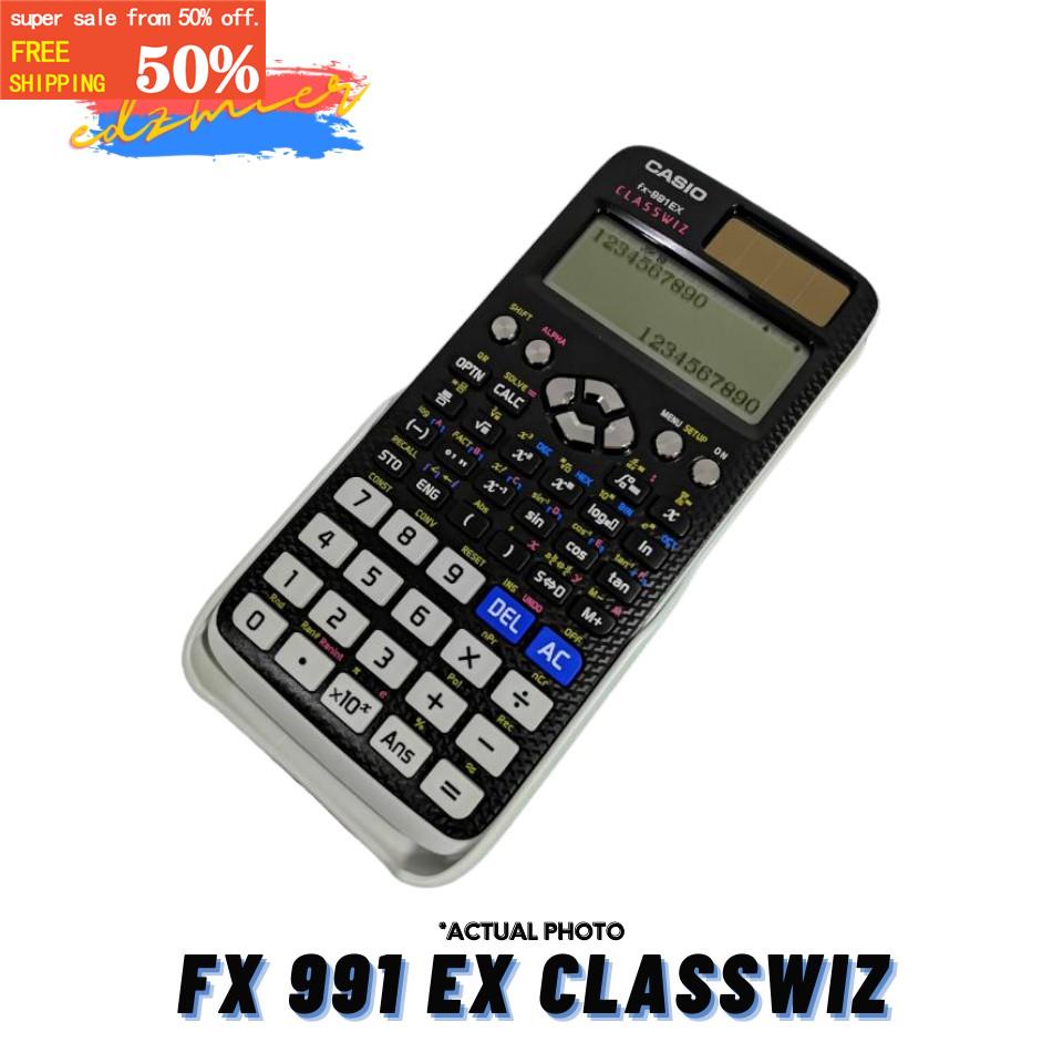 Casio Calculator Fx 991ex Classwiz ORIGINAL With Free Guidebook ...