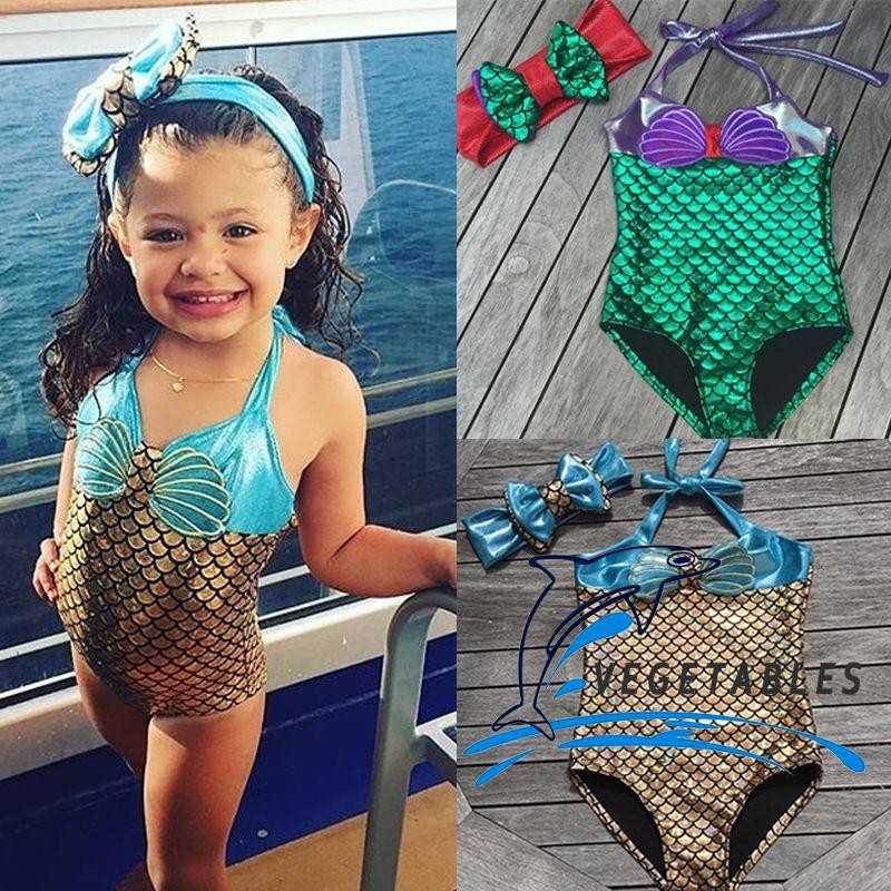 Mermaid bikini for kids 2025