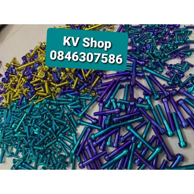 Titanium gr5 Motorcycle Screws Attached Exciter 150 - Winner V1 ...