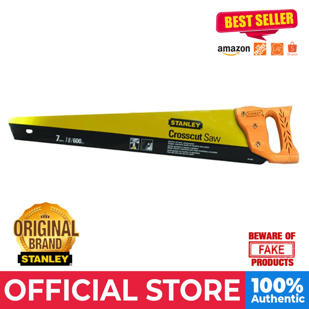 Stanley Crosscut Hand Saw 24" (2000723) Shopee Philippines