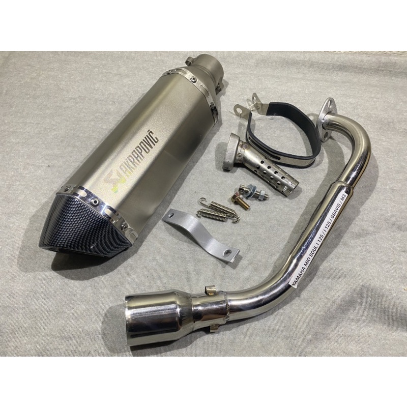 Akrapovic pipe for store mio i 125