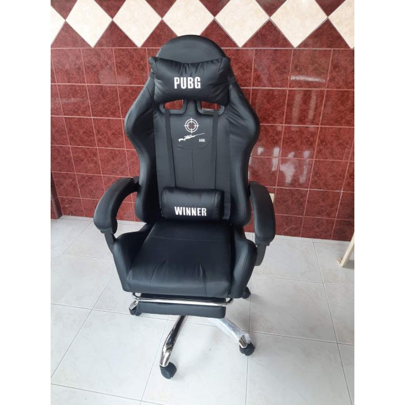 Pubg Winner Gaming Chair with Massage Function and Footrest