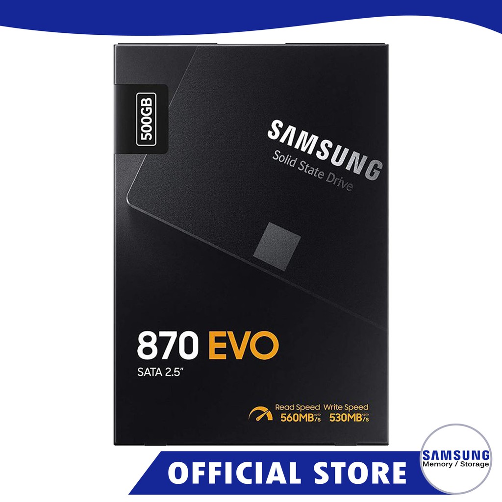 Samsung 870 EVO 500GB 2.5" SATA III Internal SSD MZ77E500BW "New Model" Shopee Philippines