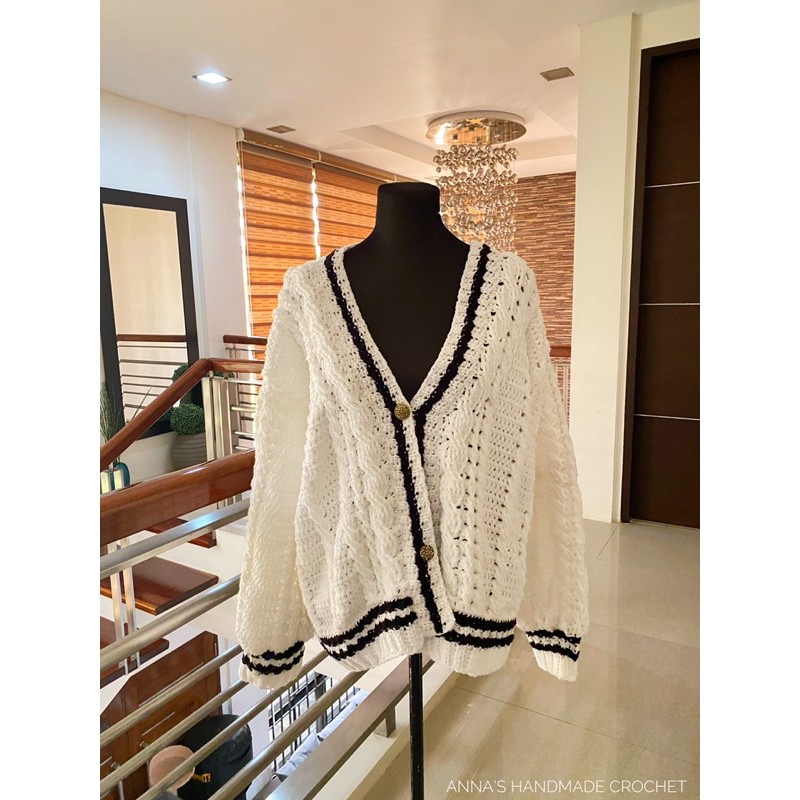 Folklore Cardigan of Taylor Swift (crocheted version) Shopee Philippines