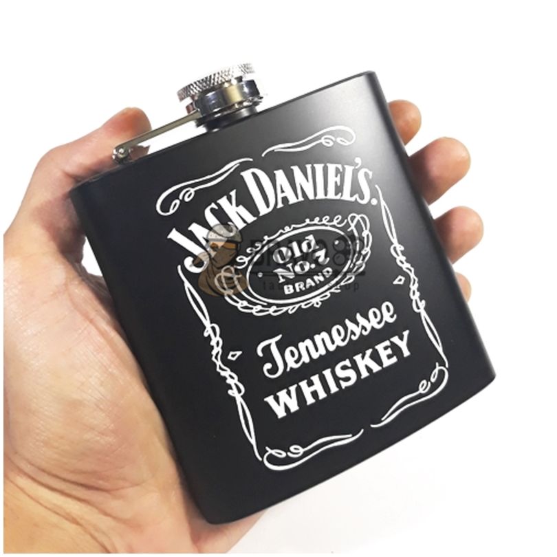 Jack Daniels Bottle Boot Flask