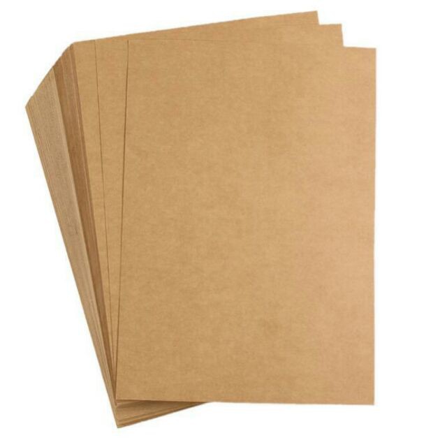 Hard brown shop paper