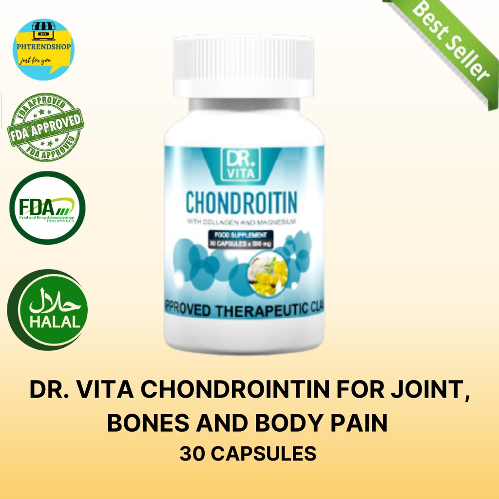 Dr. Vita Chondroitin with Collagen and Magnesium, for healthy bones and