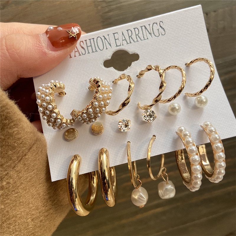 Shopee earrings set discount