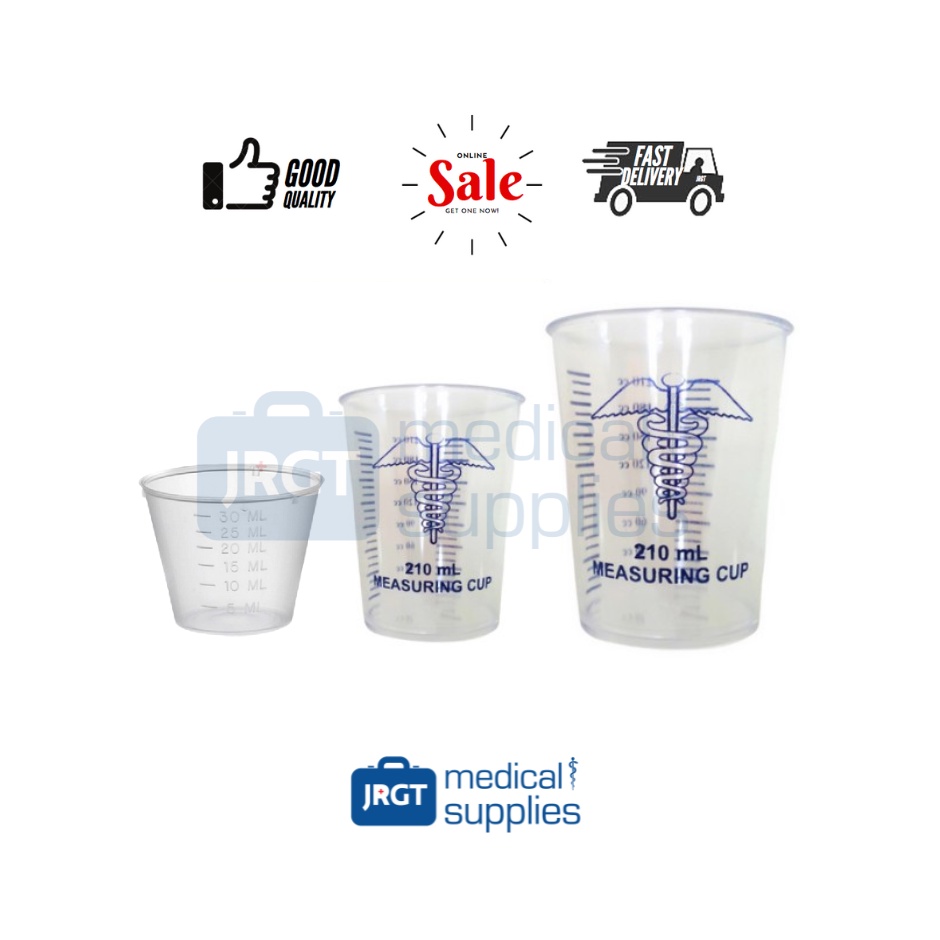 30ML Glass Measuring Cup Medicine Cup