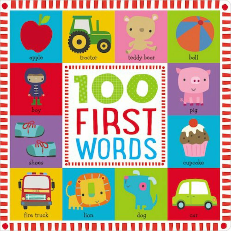 100 First Words ( Children's Book ) Shopee Philippines