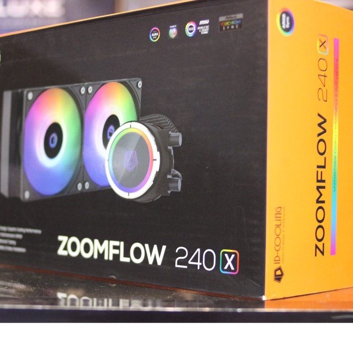 ID Cooling Zoomflow 240X AIO Liquid Cooling ARGB, | Shopee Philippines