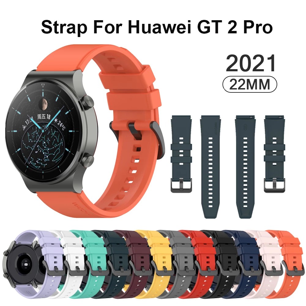 Huawei GT2 Pro official 22mm silicone watch strap Huawei GT2 Pro original sports watch strap spare wrist strap