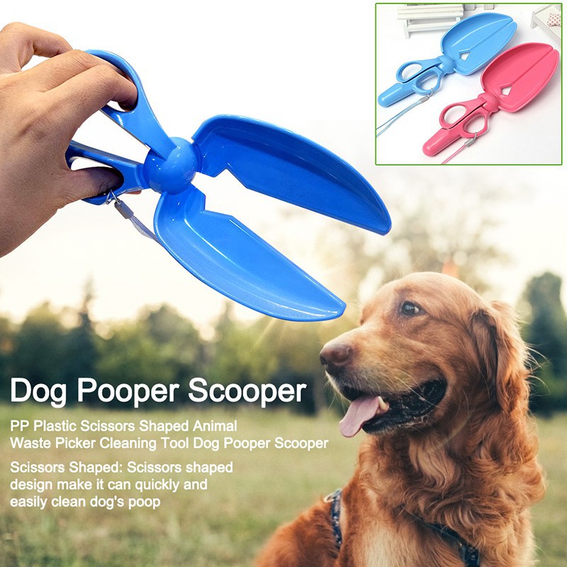 Doge.Scissor type pet toilet picker Dog clip toilet stool dog poop clip ...