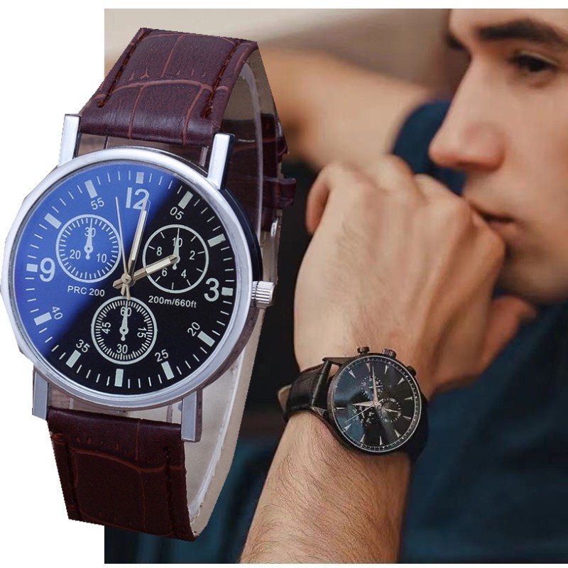 Mens watch metal online strap