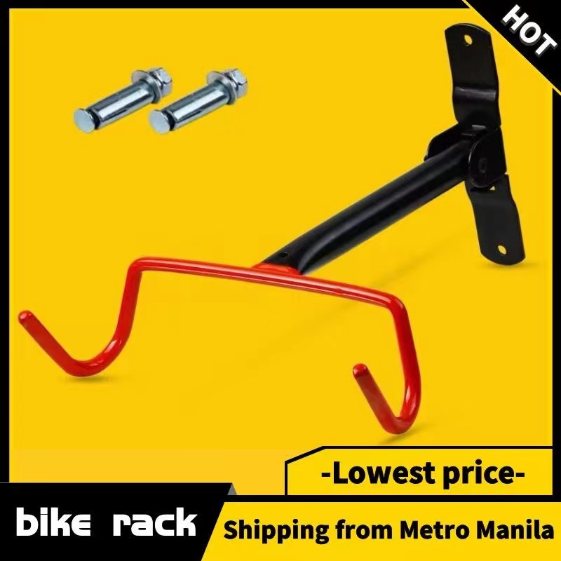 Bicycle wall hanging rack mountain bike display rack road parking rack bike hanger bike rack