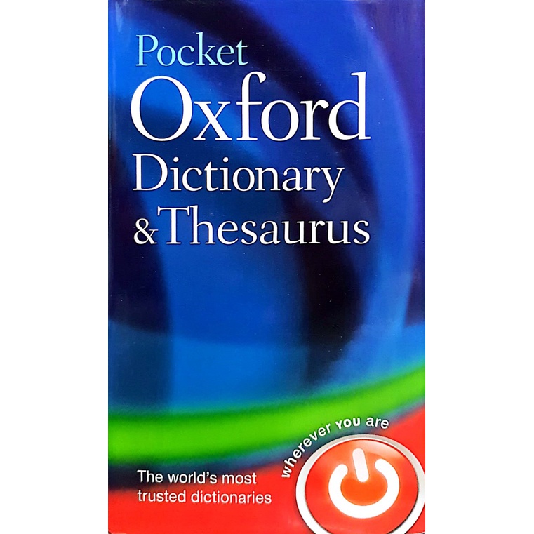 Pocket Oxford Dictionary & Thesaurus (Hard Cover) Shopee Philippines