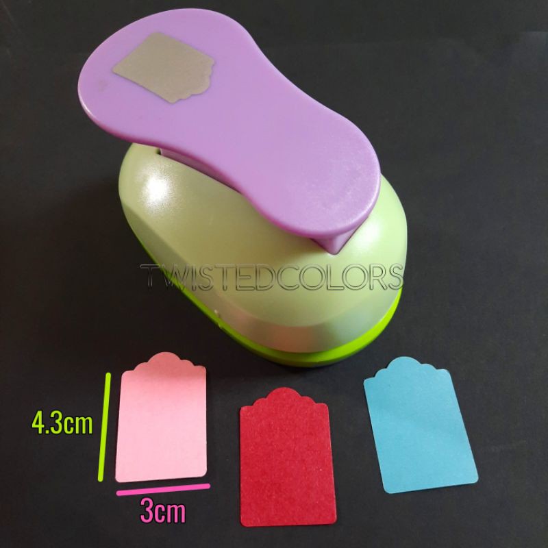 Tag Puncher Small For Gift Tag Cut Size 3X4.3Cm Shopee Philippines