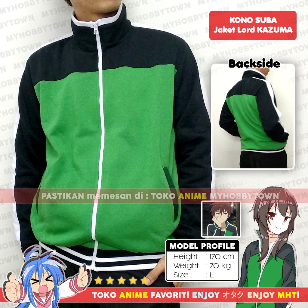 Konosuba Cosplay Lord Kazuma Satou Anime Jacket | Shopee Philippines