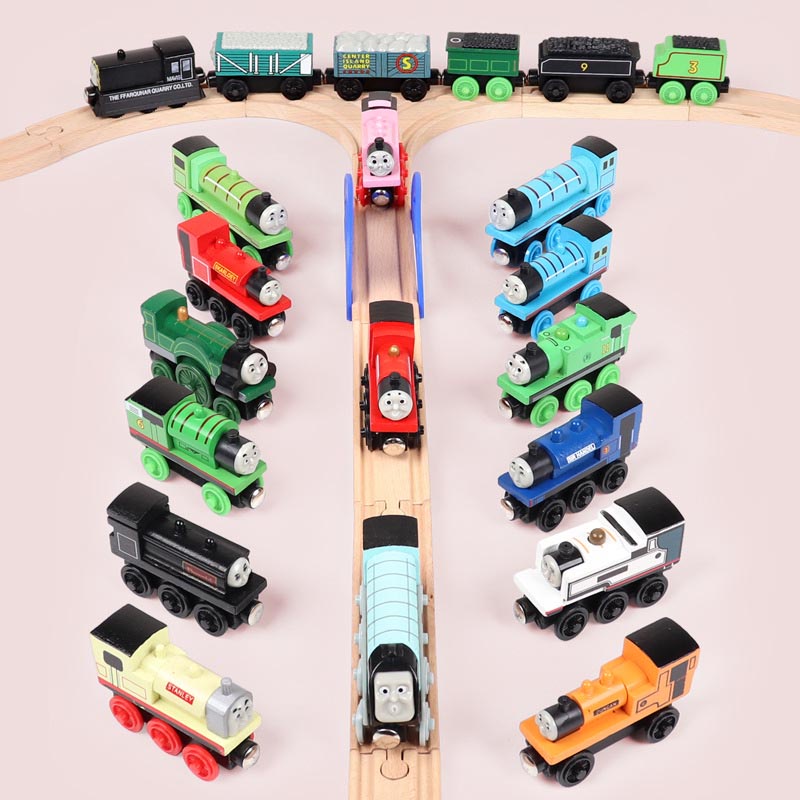 Wooden Small train Toys Baby toy AndFriends Thomas Thomas