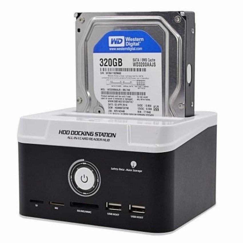 Multifunction USB 3.0 to SATA Dual Bay External Hard Drive | Shopee ...