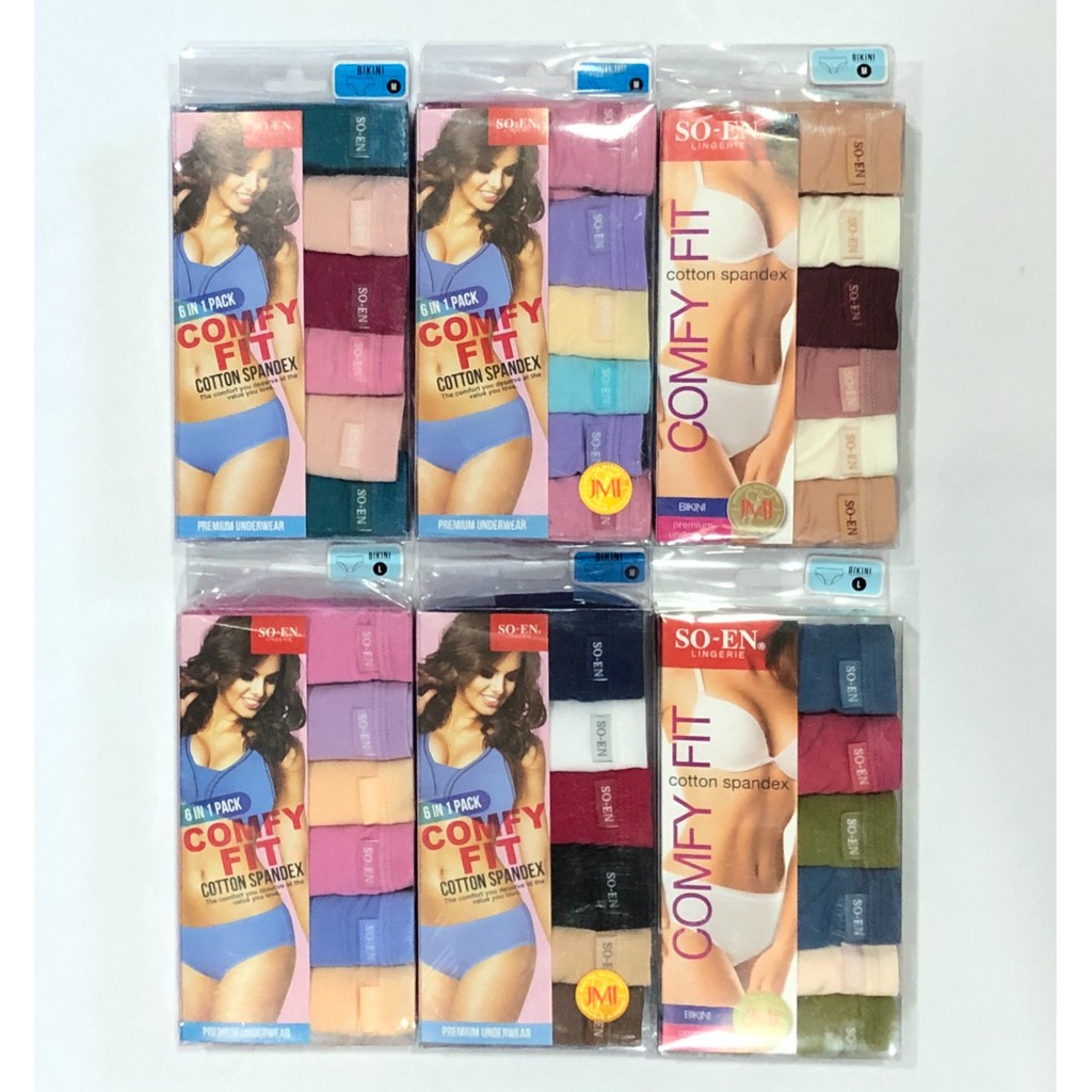 Original SOEN Bikini Panty Spandex Shopee Philippines