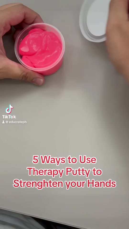 educratePH Therapy Putty 3oz Hand Strengthening occupational therapy ...