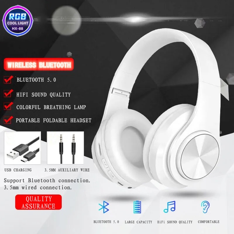 Wireless bluetooth headphones with mic for pc hot sale