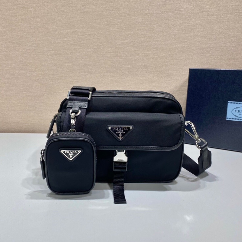 PRADA new messenger bag, model :2VH133B | Shopee Philippines