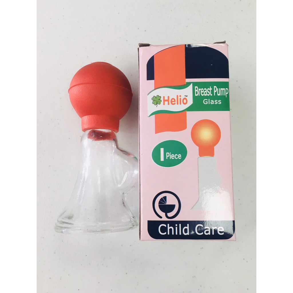 Breast store pump glass