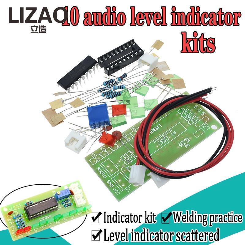 Mini Dual 12 Level Indicator VU Meter Stereo VerstäRker Platine