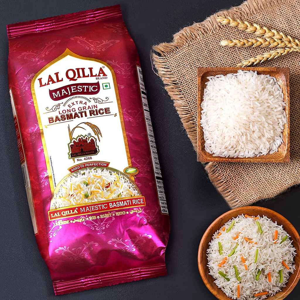 LAL QILLA Majestic Basmati Rice (Long Grain) (1 kg) Shopee Philippines