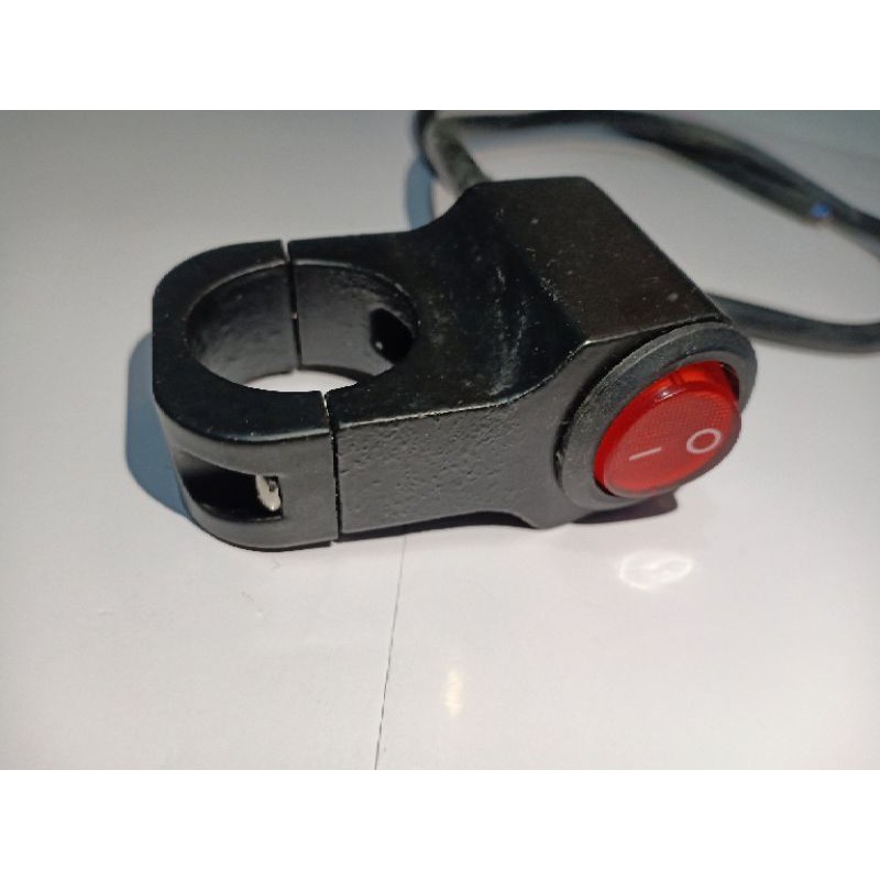 Pure Alloy Motorcycle 2 Way Switch On/Off Switch Clamp Type | Shopee ...