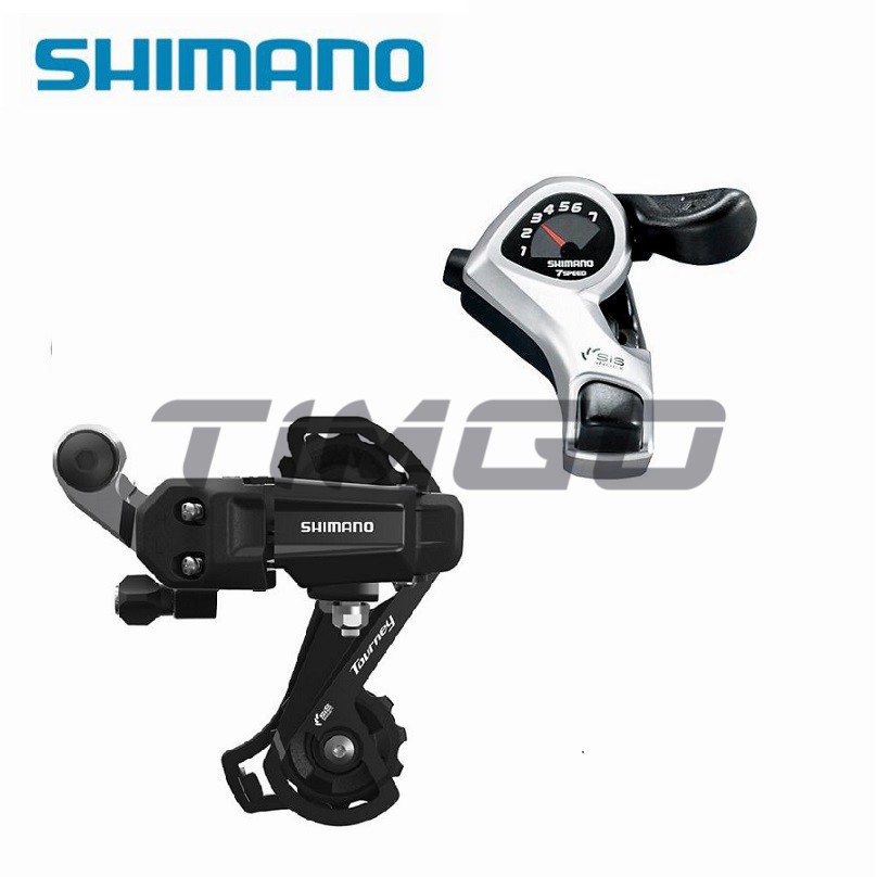 Shimano Tourney MTB Folding Bike 7 Speed Derailleus Groupset SL-TX50-7R ...