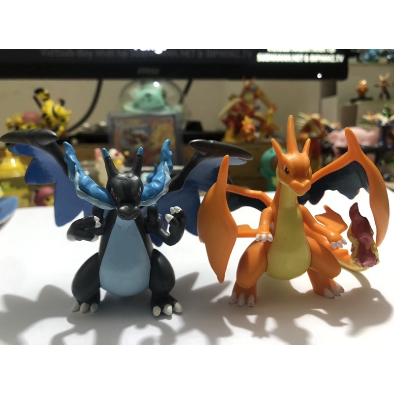 Monster Model: Set Mega Charizard Mega X and Y size Large ( Tart ...